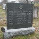 Joseph J. Davis-Hannah E Soule family gravestone